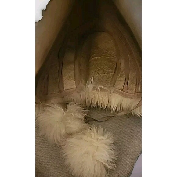 Vintage Tuscan‎ Italian Dyed Lamb Fur Winter Hat Made In Italy - Picture 9 of 13